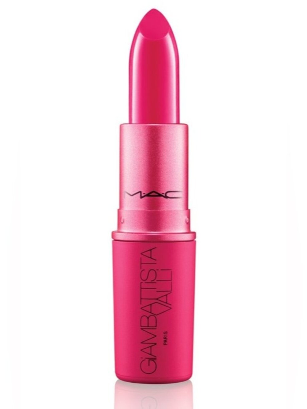 MAC Giambattista Valli Tats Red Pink Matte Lipstick Limited Edition Designer